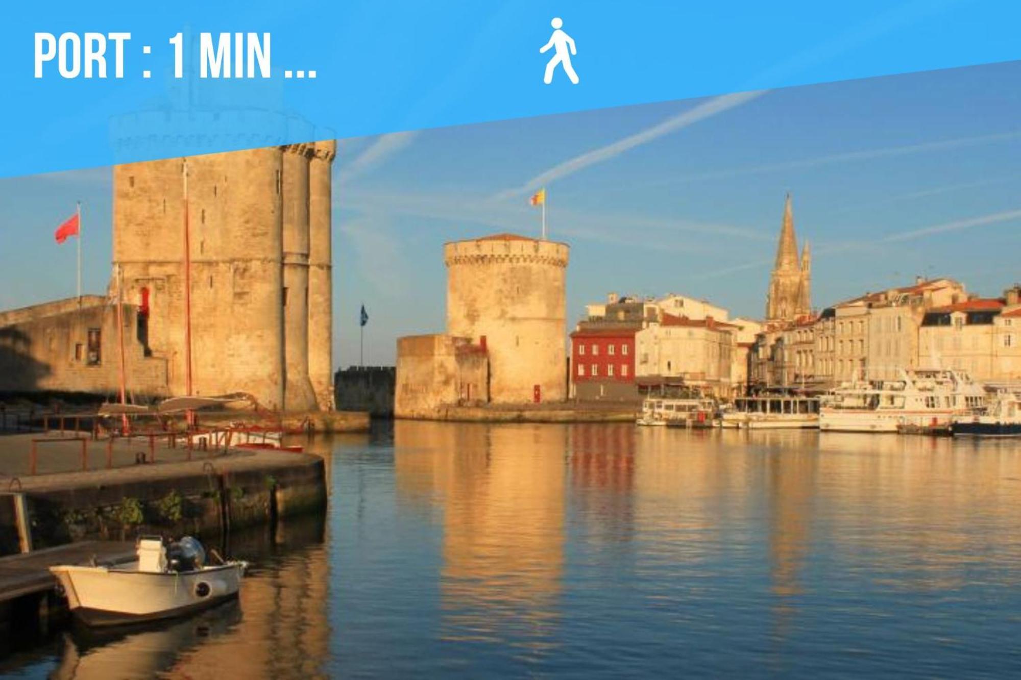 Caporizon-Le Perot-T2 Au Coeur Du Vieux Port 100M Plage La Rochelle  Eksteriør billede